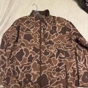 Over Under Old School Camo Coat full zip